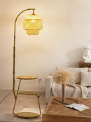 Velmirae Une | Integrated Shelf Floor Lamp