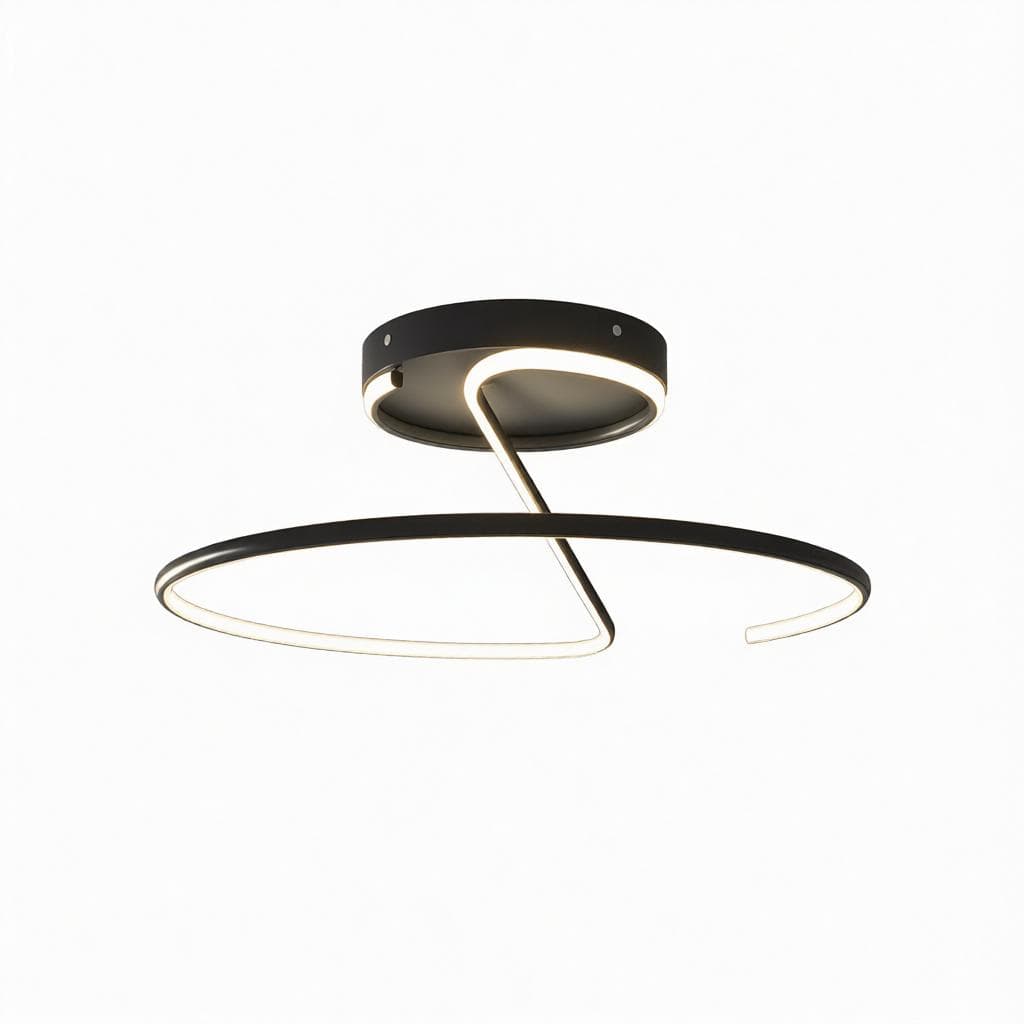 Sylfara | Semi Flush Mounted Light - Detail View #7 | HomeCartel