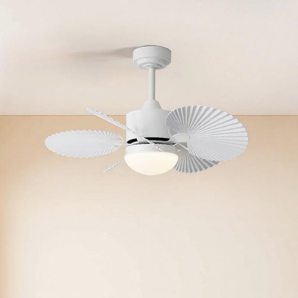 Korrin | Outdoor Lighted Ceiling Fan - Detail View #2 | HomeCartel