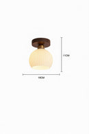 Andric Une | Semi Flush Mounted Light