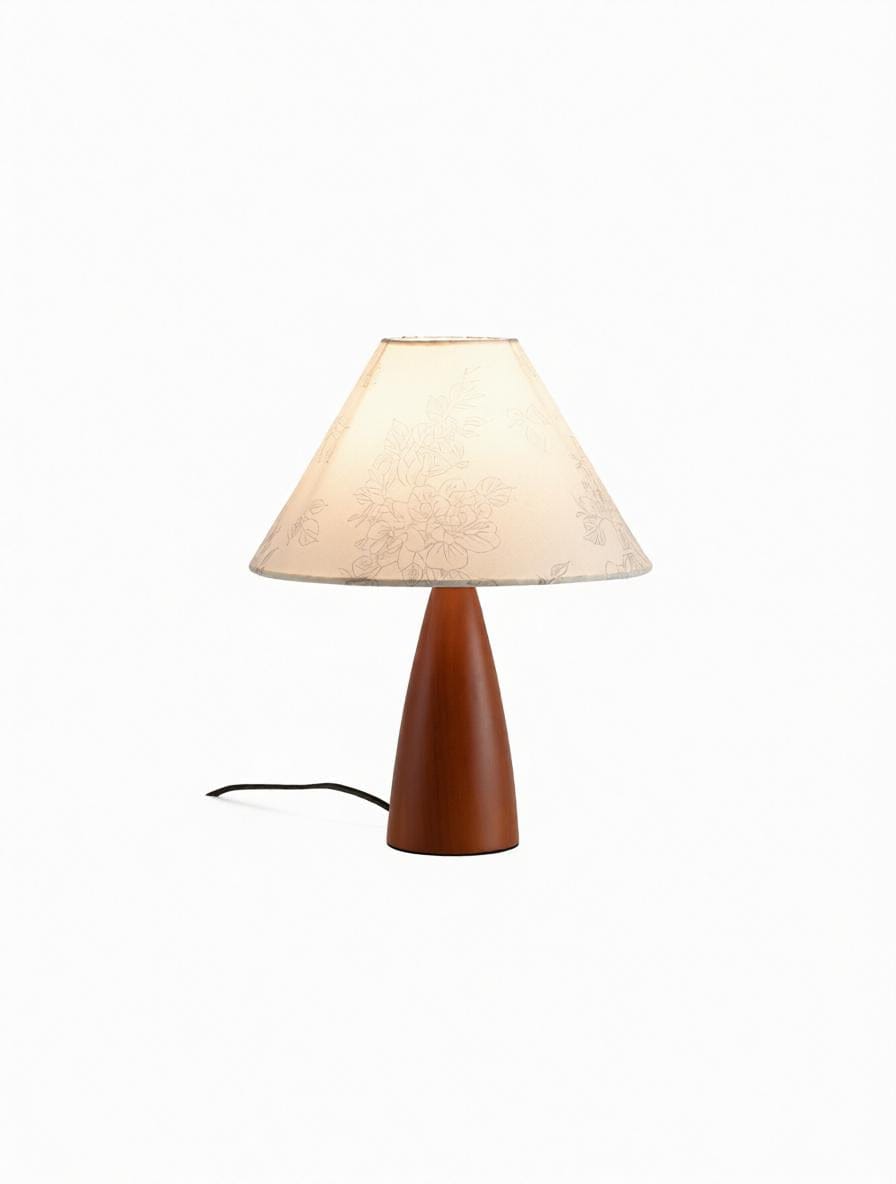 Malyndor | Wood Table Lamp - Detail View #2 | HomeCartel