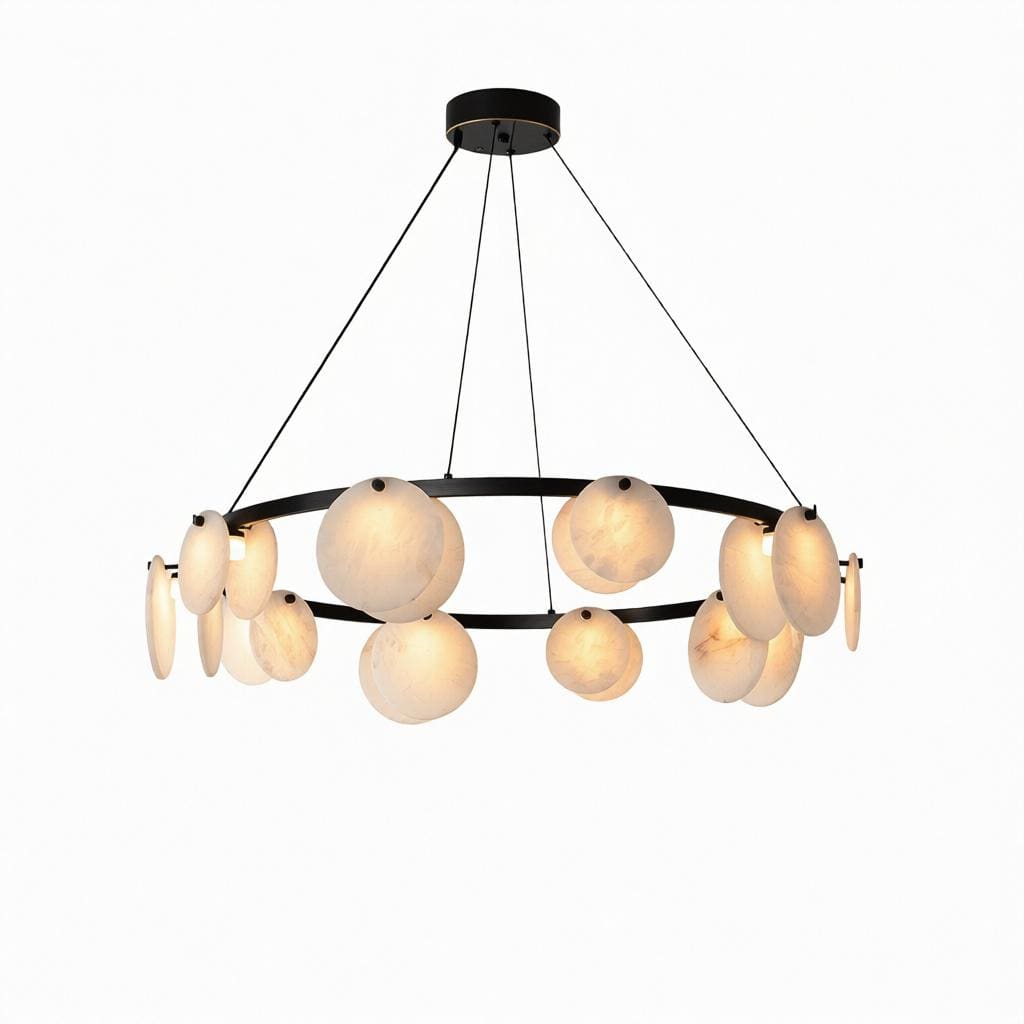 Norvethiel A | Alabaster Chandelier - Detail View #10 | HomeCartel