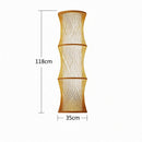Zelunith A | Rattan Floor Lamp - Home Cartel ®