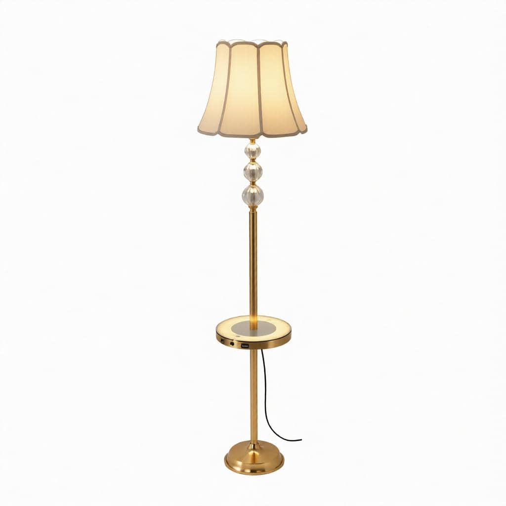 Relunira | Integrated Shelf Floor Lamp - Modern Floor Lamp | HomeCartel Philippines