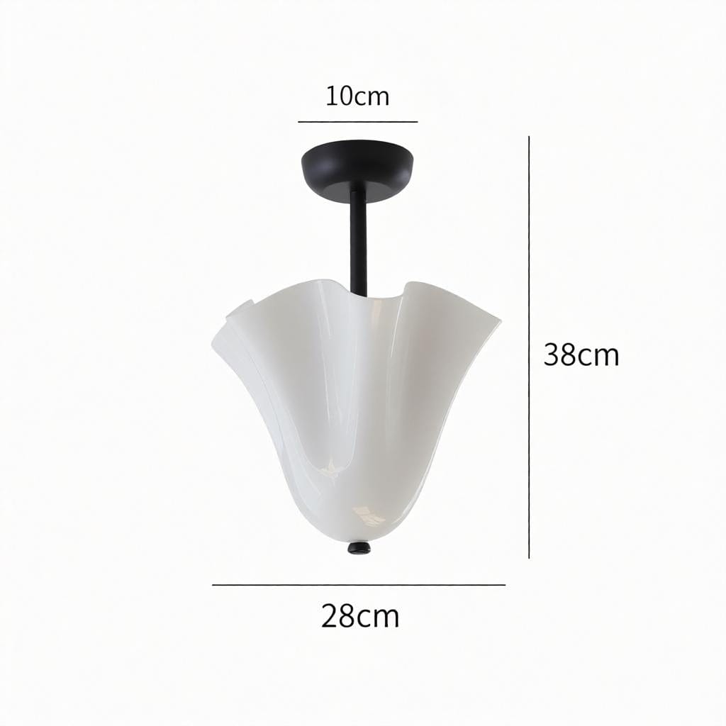Lyrenveil B I Semi Flush Mounted Light - Detail View #8 | HomeCartel