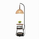 Soralith | Integrated Shelf Floor Lamp