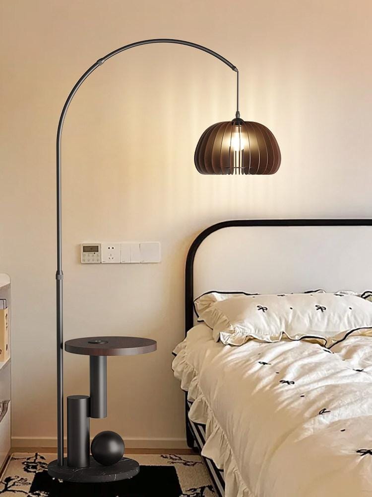 Palowen | Integrated Shelf Floor Lamp - Detail View #4 | HomeCartel