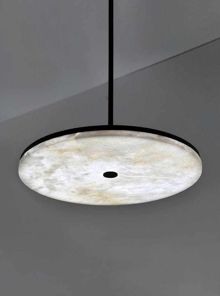 Belrinen | Alabaster Chandelier - Detail View #2 | HomeCartel