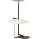 Niretha B | Integrated Shelf Floor Lamp