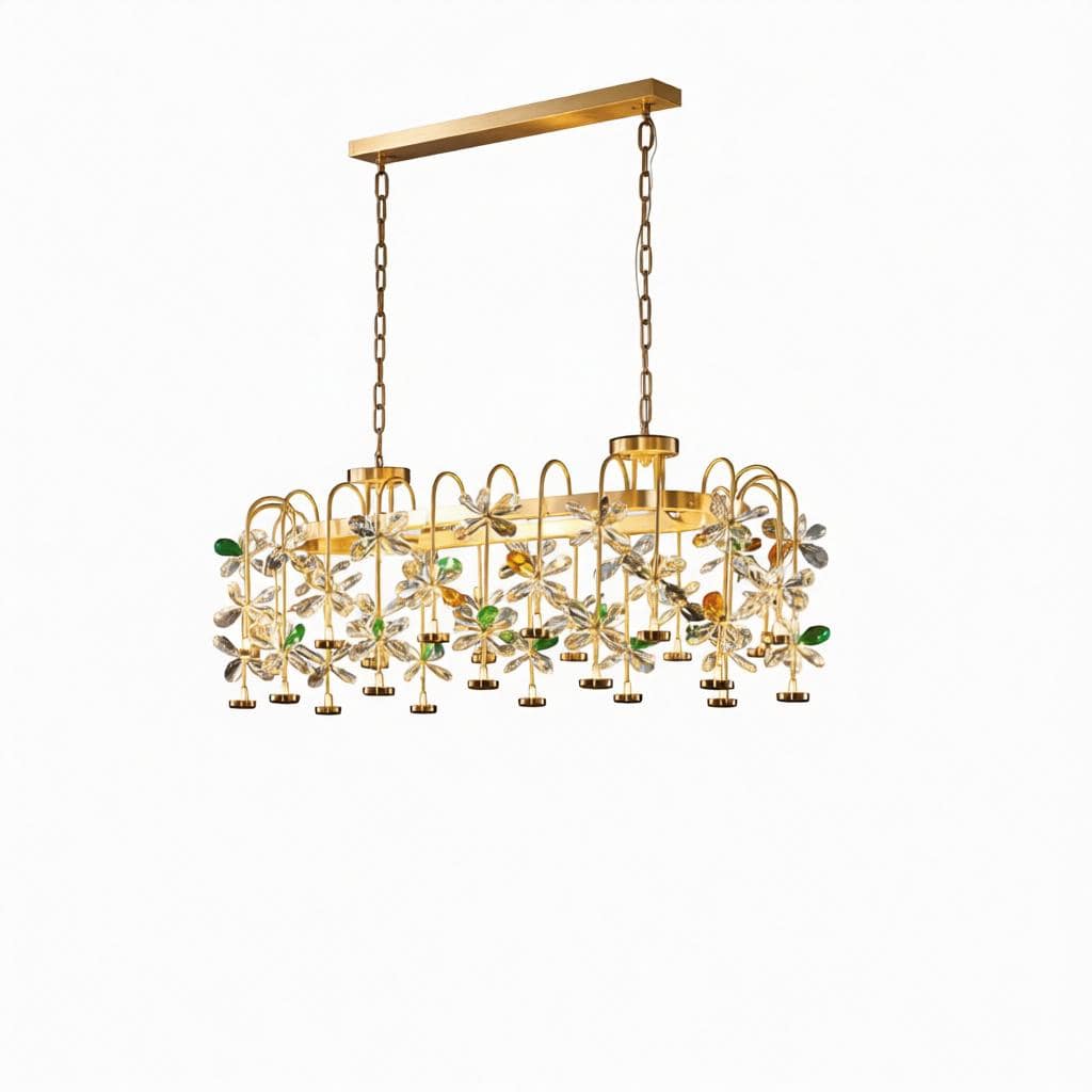 Marin C | Linear Chandelier - Detail View #3 | HomeCartel