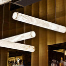 Vorneshal | Linear Alabaster Pendant Light