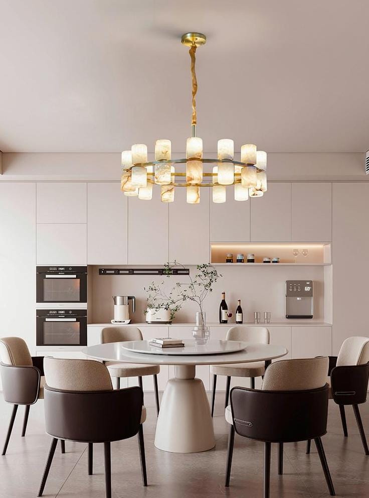 Irrelal A | Alabaster Chandelier - Detail View #2 | HomeCartel