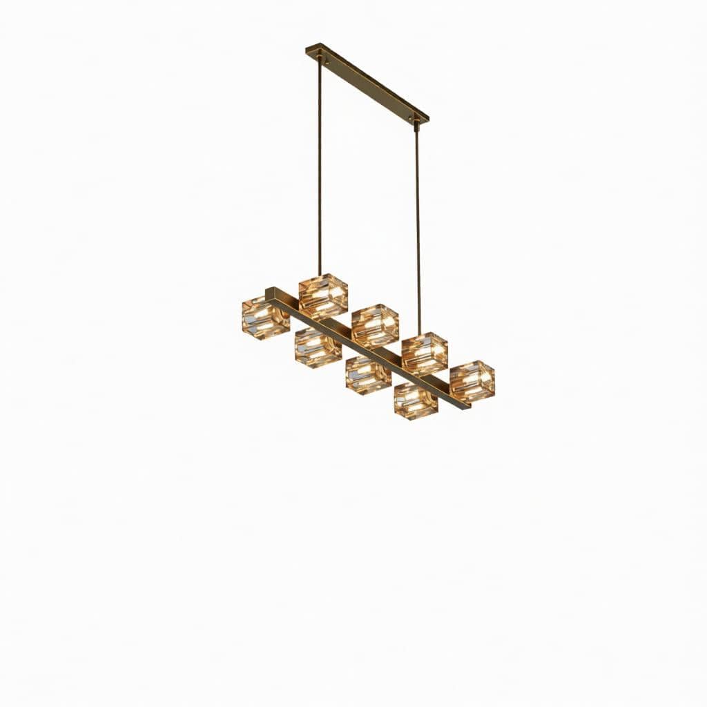 Klebs Une | Linear Chandelier - Detail View #7 | HomeCartel