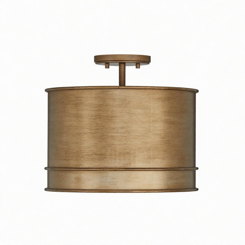 Falter Deux | Semi Flush Mounted Light - Detail View #2 | HomeCartel