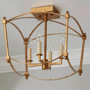 Rivenessa | Semi Flush Mounted Light