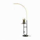 Cyravella | Integrated Shelf Floor Lamp