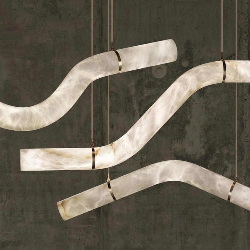 Gynthar A | Alabaster Pendant Light