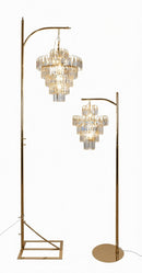 Lailenwe I Crystal Floor Lamp