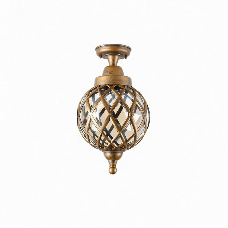 Kaenlyra Deux | Outdoor Semi Flush Mounted Light