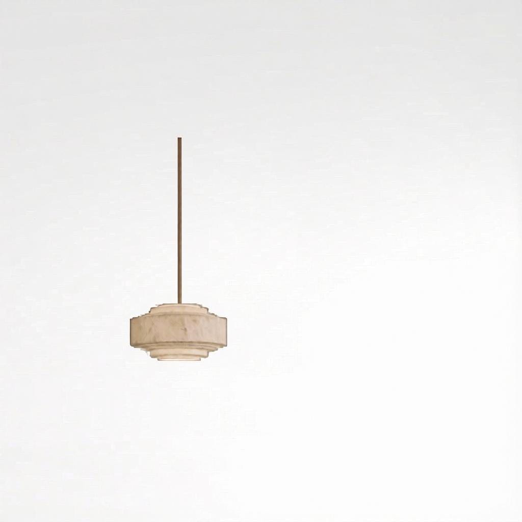 Granthoriel | Alabaster Pendant Light - Detail View #2 | HomeCartel