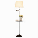 Alenyra | Integrated Shelf Floor Lamp