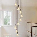 Havenfield | Wood Cluster Chandelier