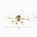 Teyrani | Semi Flush Mounted Light