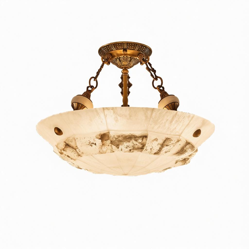 Vallitheth | Alabaster Chandelier - Detail View #6 | HomeCartel