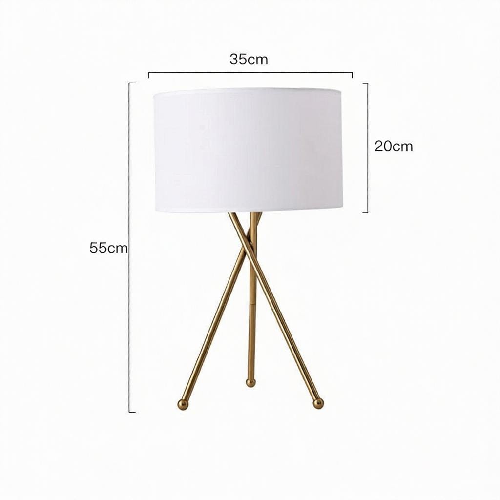 Ruetten | Shaded Table Lamp - Detail View #4 | HomeCartel
