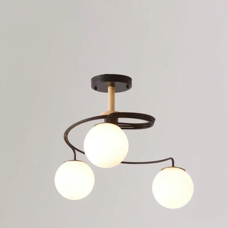 Tarnelui 3 | Semi Flush Mounted Light - Detail View #2 | HomeCartel