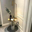 Elaneth C | Integrated Shelf Floor Lamp