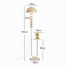 Ivellis | Integrated Shelf Floor Lamp