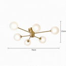 Teyrani | Semi Flush Mounted Light