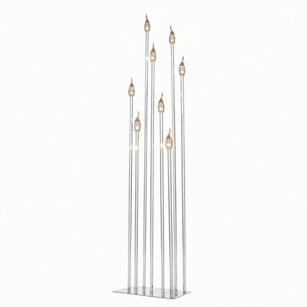 Eriolen B I Crystal Floor Lamp - Detail View #9 | HomeCartel