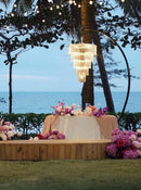 Elsith B I Crystal Floor Lamp