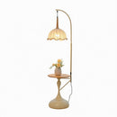 Halvessa | Integrated Shelf Floor Lamp