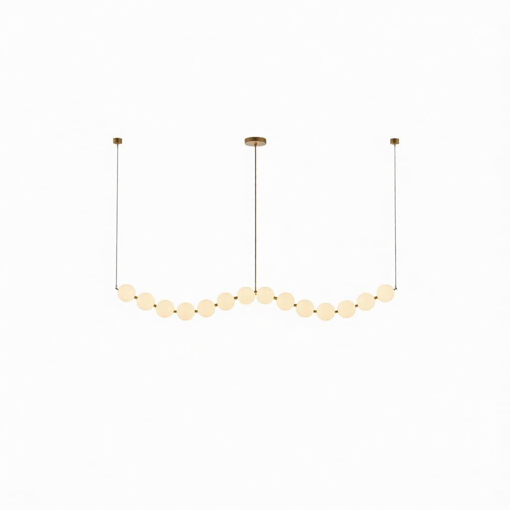 Lampel | Linear Chandelier - Detail View #3 | HomeCartel