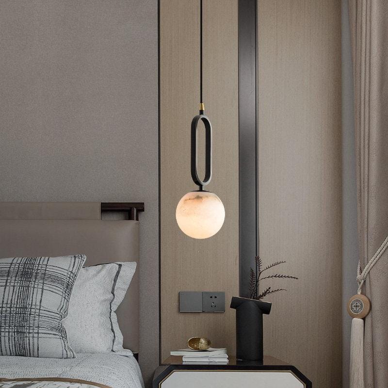 Kelmyrira | Alabaster Pendant Light - Detail View #4 | HomeCartel
