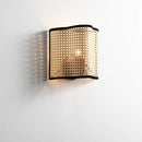 Kharin | Rattan Wall Light