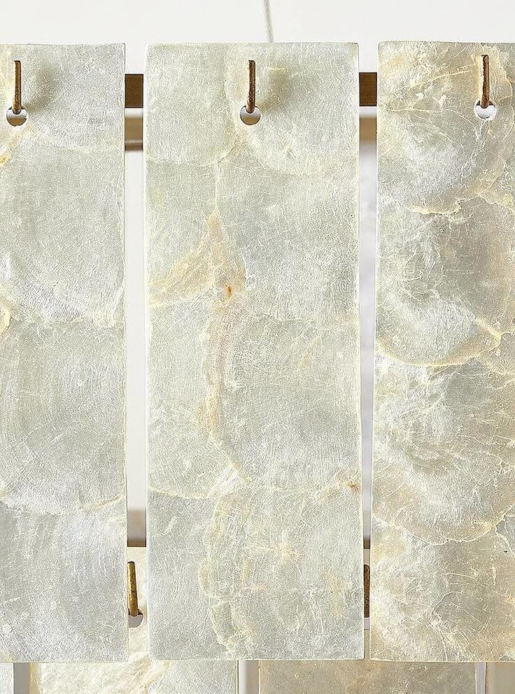 Orvanrix | Alabaster Chandelier - Detail View #5 | HomeCartel