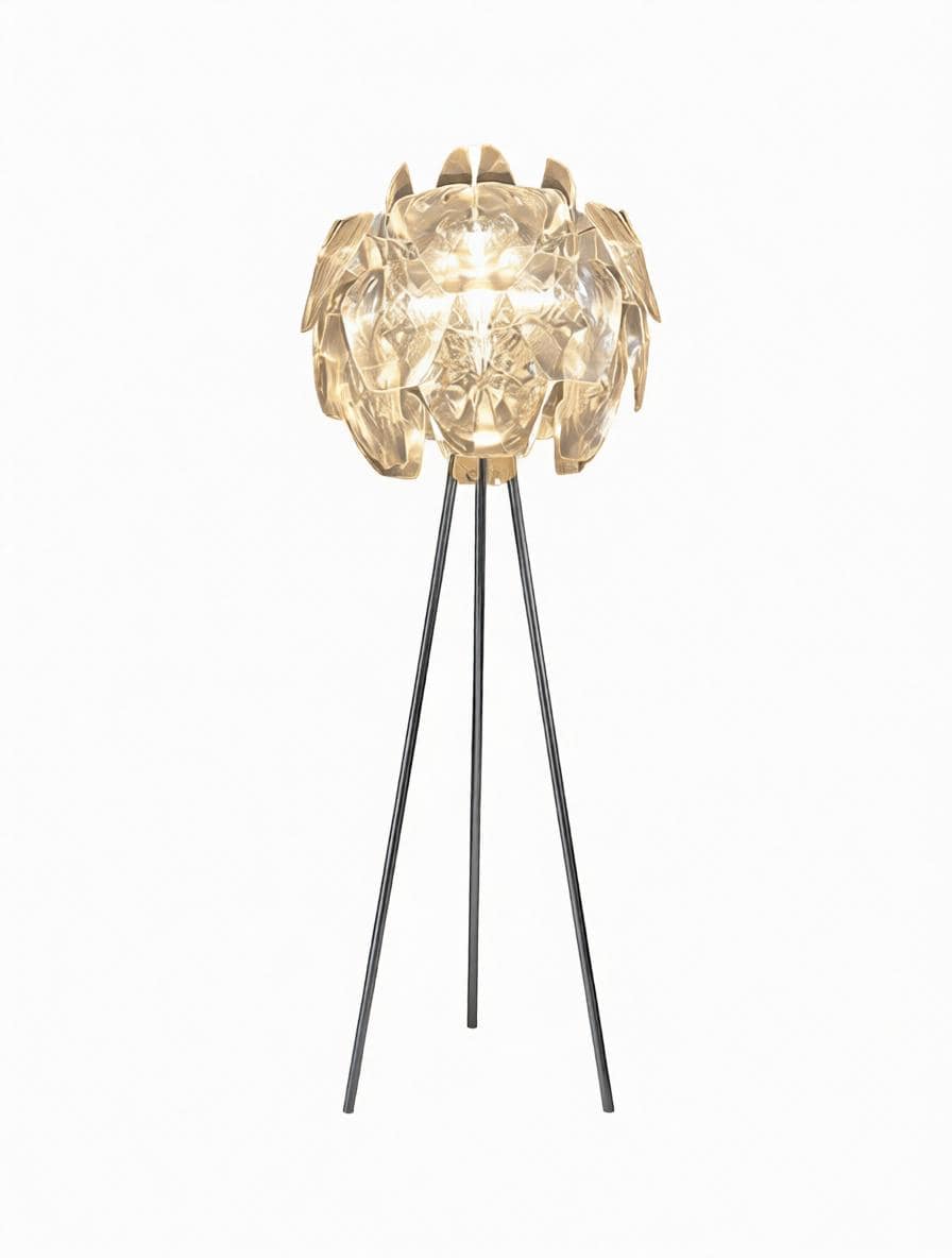 Finvira A I Crystal Floor Lamp - Detail View #7 | HomeCartel
