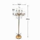 Rinvelis I Crystal Floor Lamp