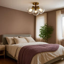 Glow | Semi Flush Mounted Light