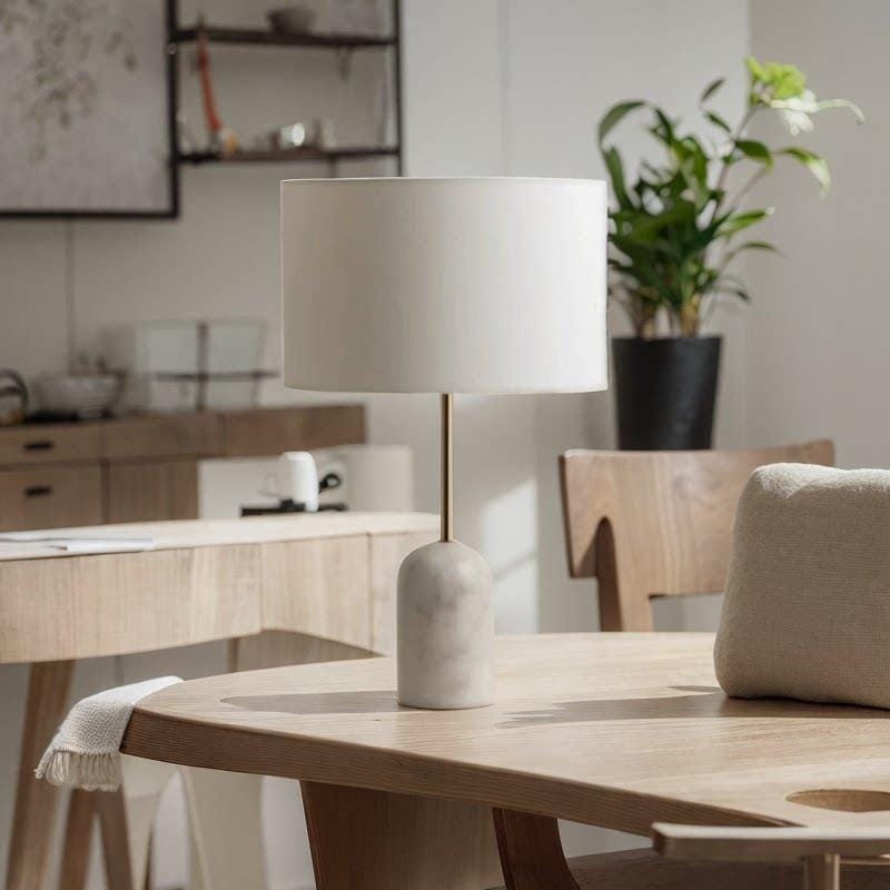 Malani | Shaded Table Lamp - Detail View #3 | HomeCartel