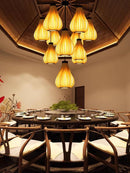 Jaspion D | Wood Cluster Chandelier