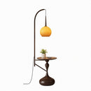 Asthira | Integrated Shelf Floor Lamp