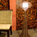 Trisella | Rattan Floor Lamp - Home Cartel ®
