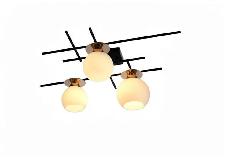 Fenton | Semi Flush Mounted Light - Detail View #3 | HomeCartel