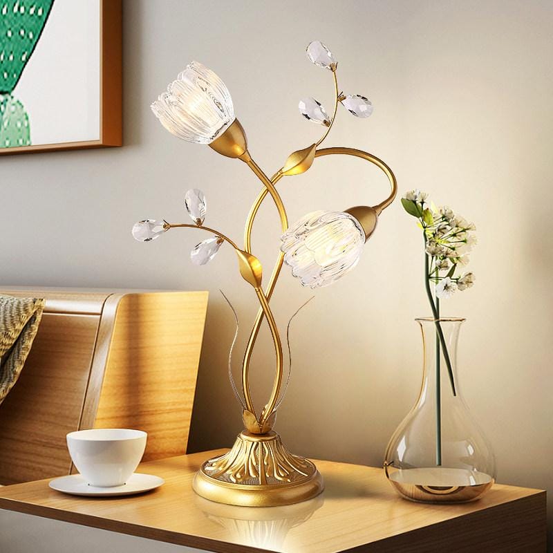 Faelithrae D | Crystal Table Lamp - Detail View #2 | HomeCartel