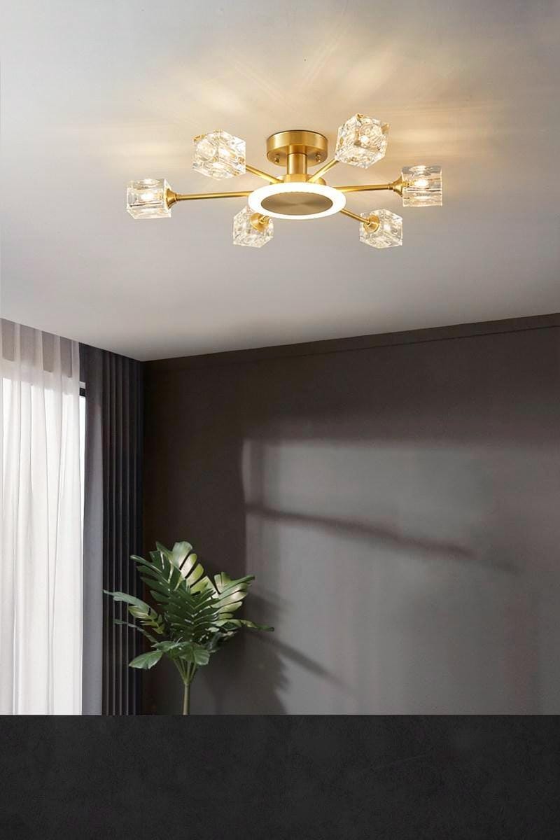 Lorrinor A | Semi Flush Mounted Light - Detail View #2 | HomeCartel
